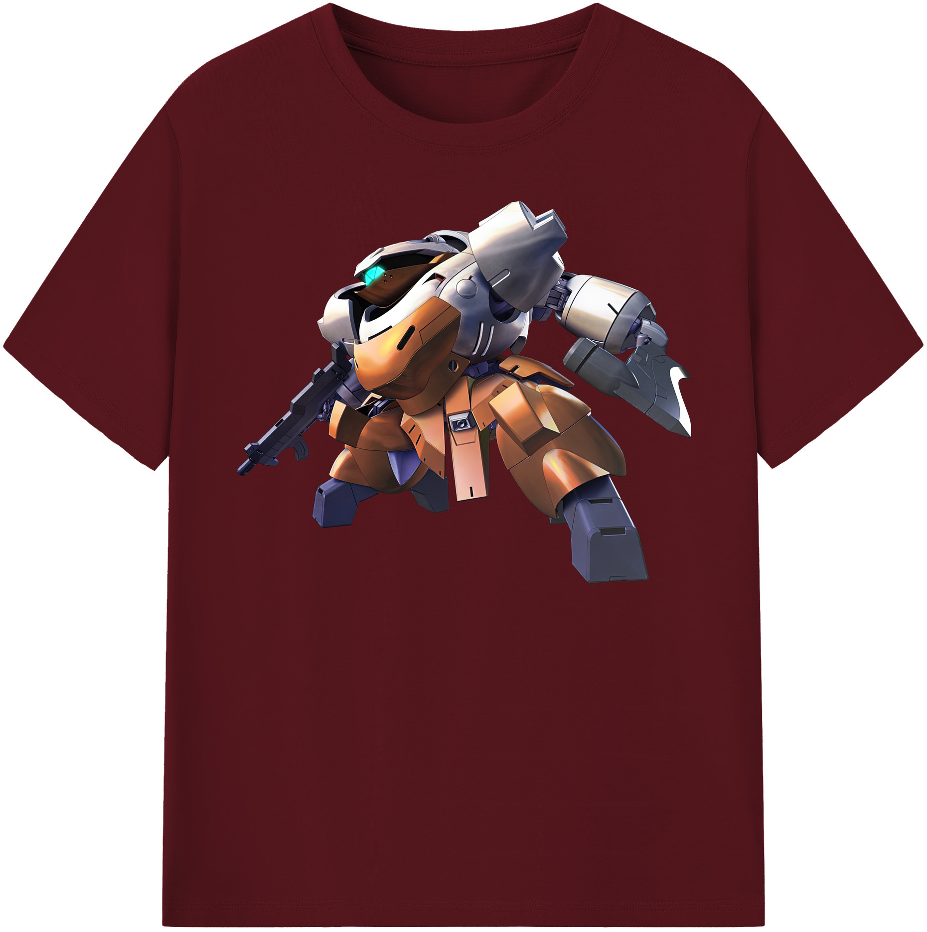 （画像用） 機動戦士ガンダム Mobile Suit Gundam 綿100％半袖Tシャツ（フロントプリント）